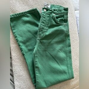 Reformation Cowboy High Rise Straight Jeans